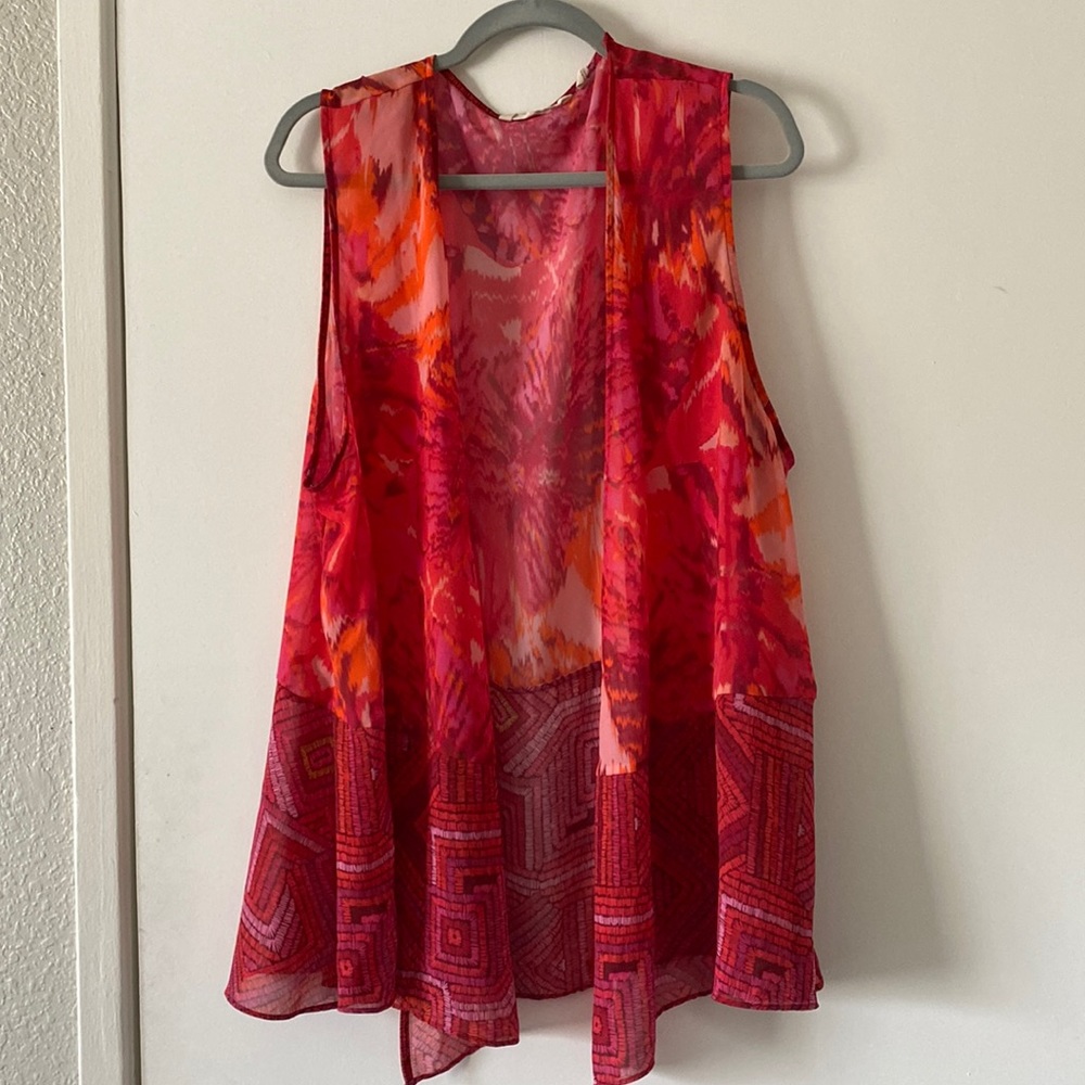 Soft Surroundings sheer top